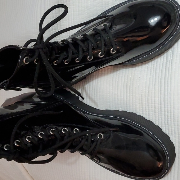 H&M Patent Leather Booties - Picture 2 of 5
